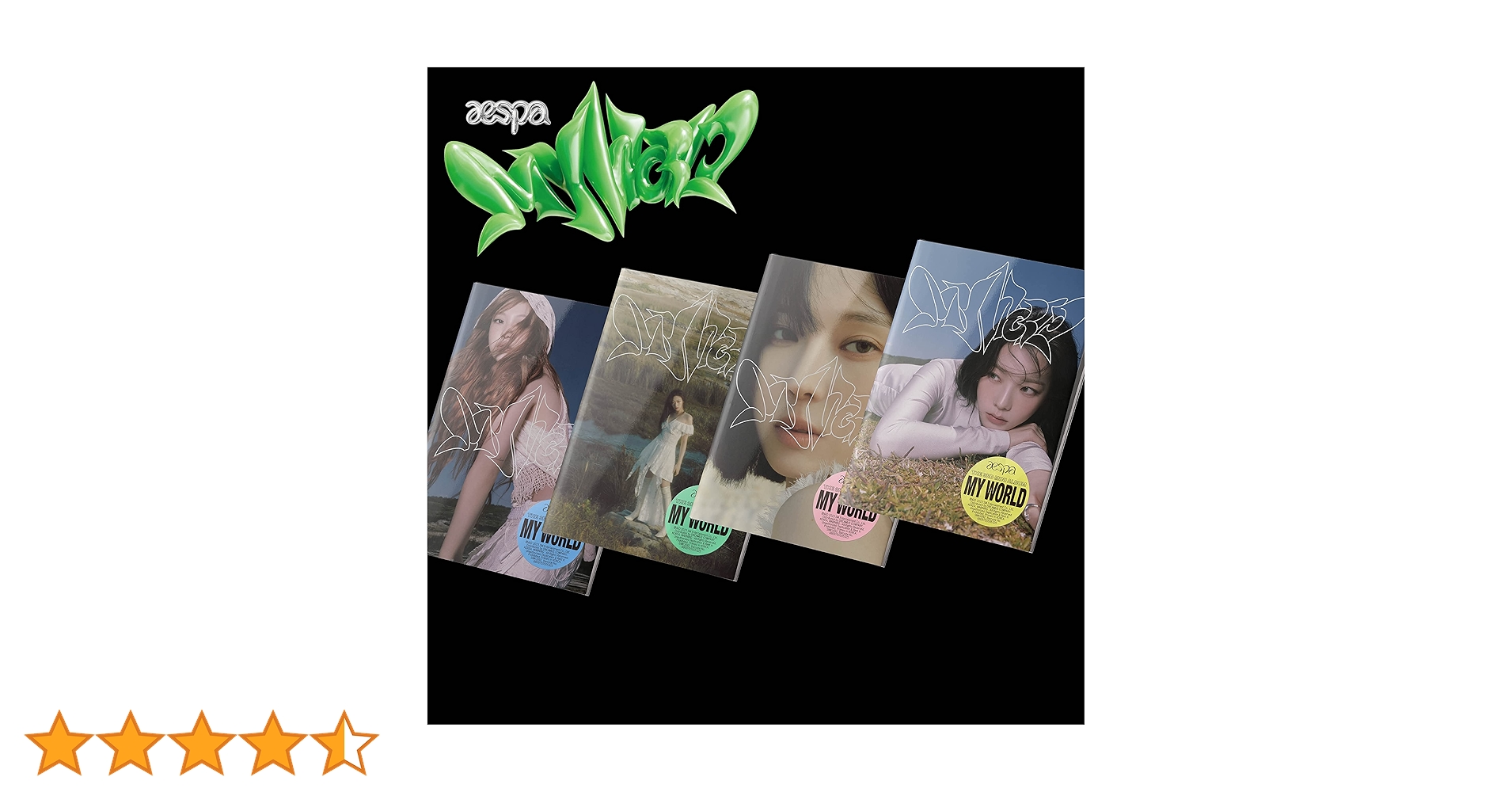 aespa MY WORLD Amazon exclusive ver 未開封品 aespa MY WORLD Amazon exclusive ver 未開封品 aespa - MY